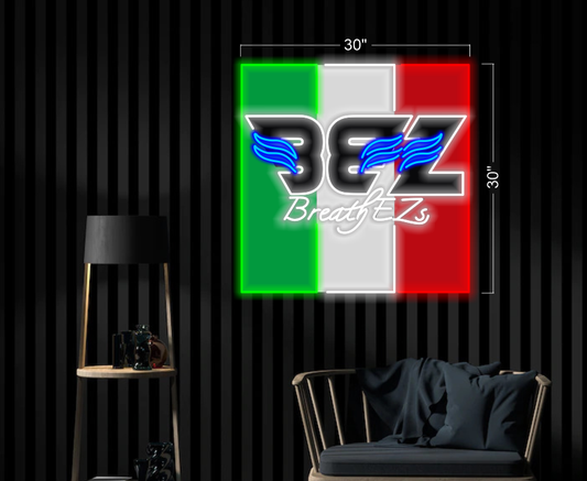 BEZ logo | LED Neon Sign