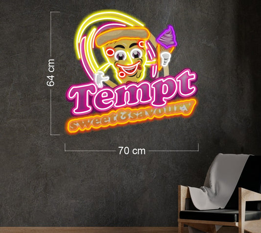 Tempt Sweet & Savoury | LED Neon Sign