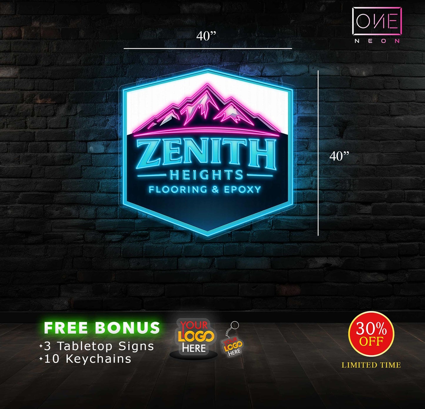ZENITH | LED Neon Sign