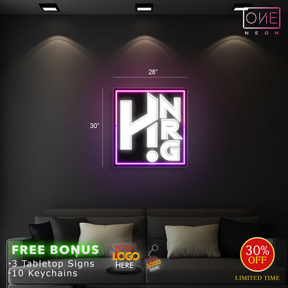 HNRG logo | Led Neon Sign