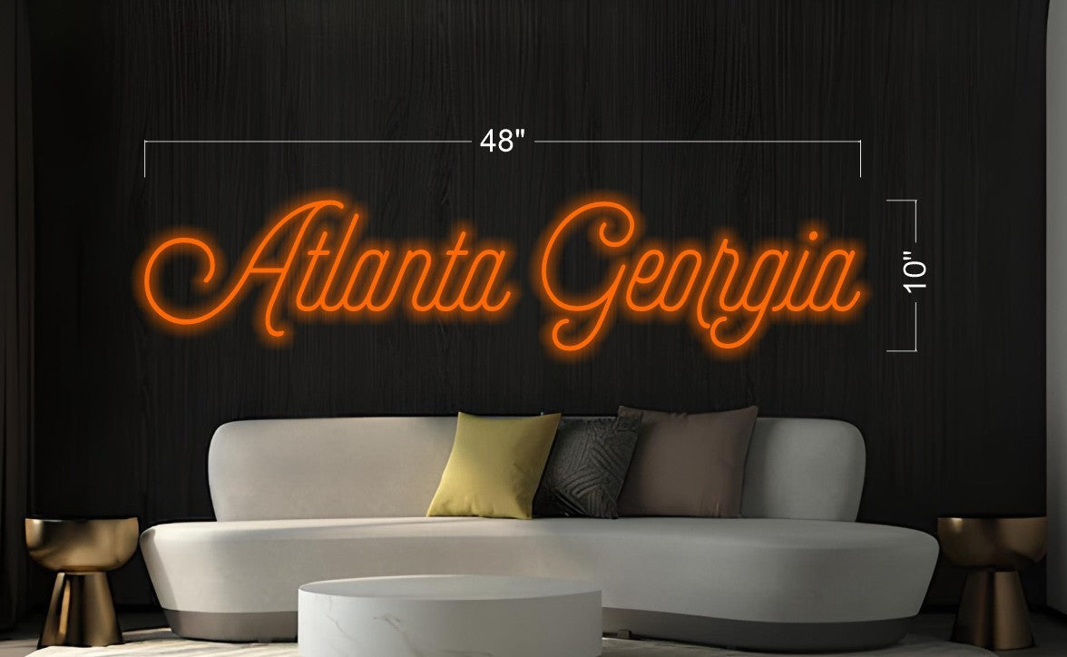 Atlanta Georgia | 2 Led Neon Signs