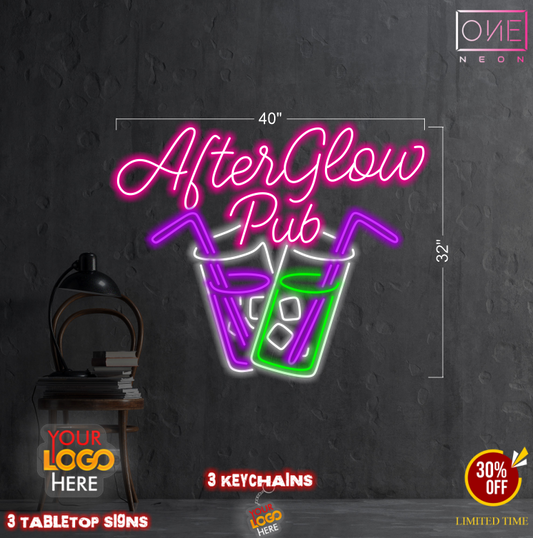 After Glow Pub| LED Neon Sign