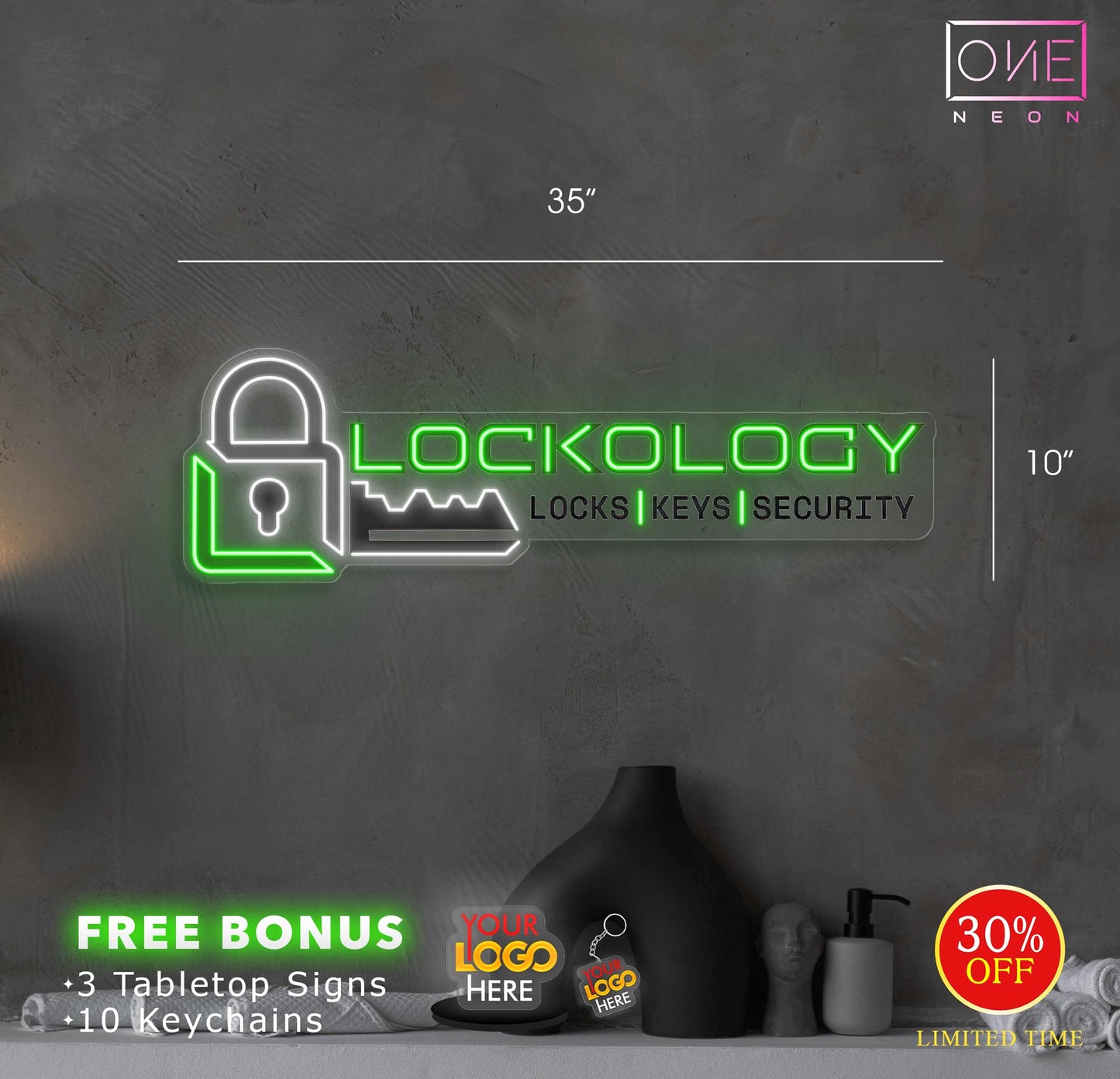 LOCKOLOGY | Led Neon Sign