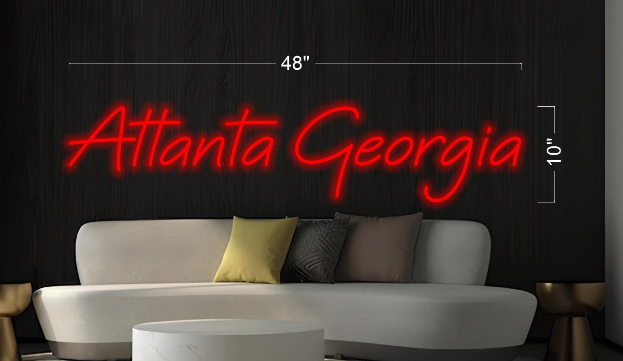 Atlanta Georgia | 2 Led Neon Signs