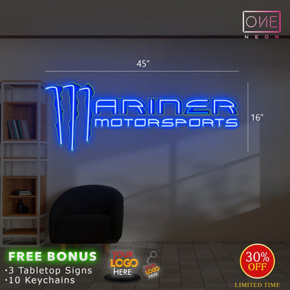 MARINER MOTOSPORTS | Led Neon Sign (70%)