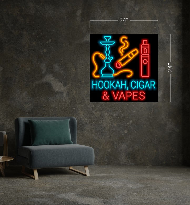 PIZZA SIGNS + PIE GUYS + OPEN + LIQUOR + GROCERY + HOOKAH  | LED Neon Sign (14 signs)