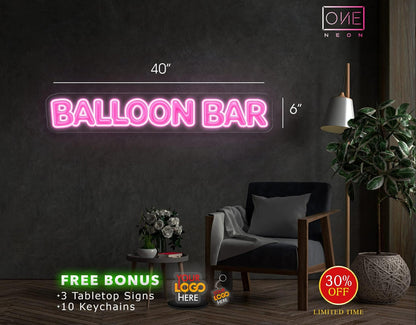 Balloon Bar | Led Neon Sign
