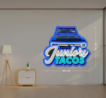 Pinche way & Car logo | Led Neon Sign ( 4 signs)