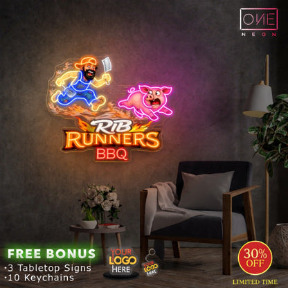 RIP RUNNERS BBQ | Led Neon Sign