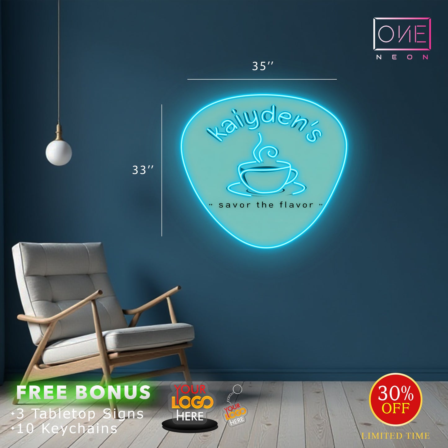 KAIYDEN'S | Led Neon Sign
