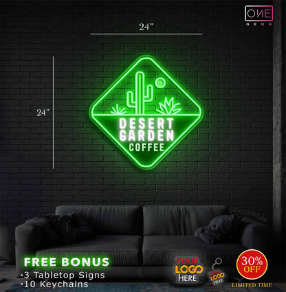 DESERT GARDEN | LED Neon Sign
