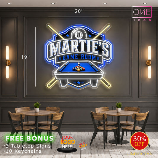MARTIE'S | LED Neon Sign