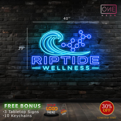 RIPTIDE WELLNESS | LED Neon Sign