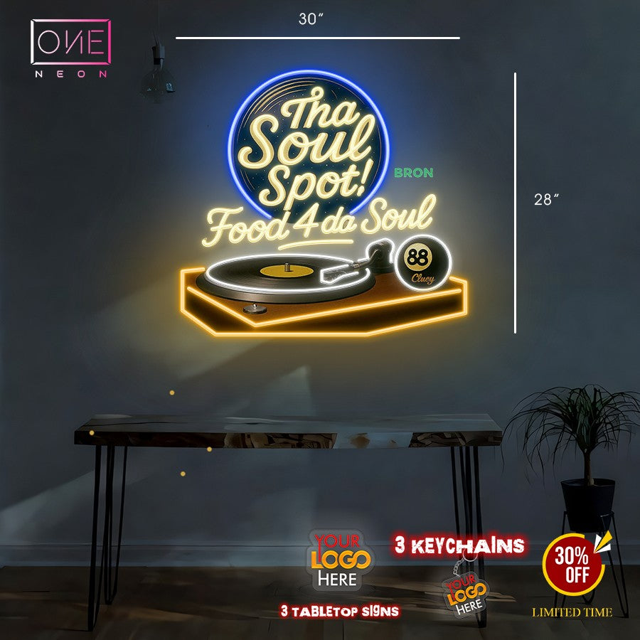 THA SOUL SPOT FOOD 4 DA SOUL | Led Neon Sign