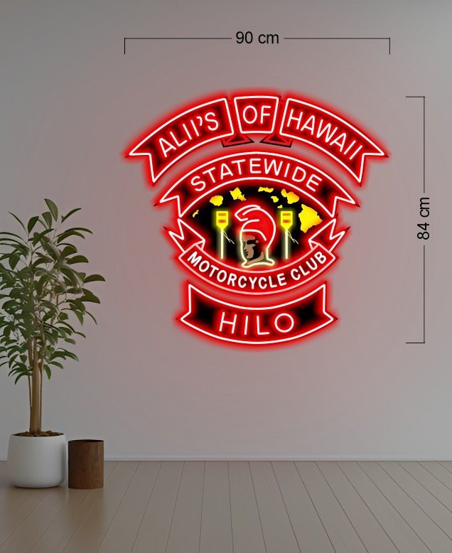 Statewide motorcycle club HILO| Led Neon Sign