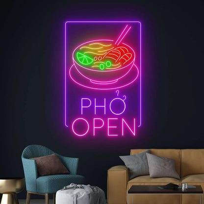 Pho Open| LED Neon Sign