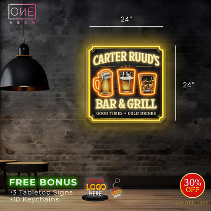 Carter Ruud's | Led Neon Sign