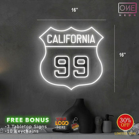 California | LED Neon Sign