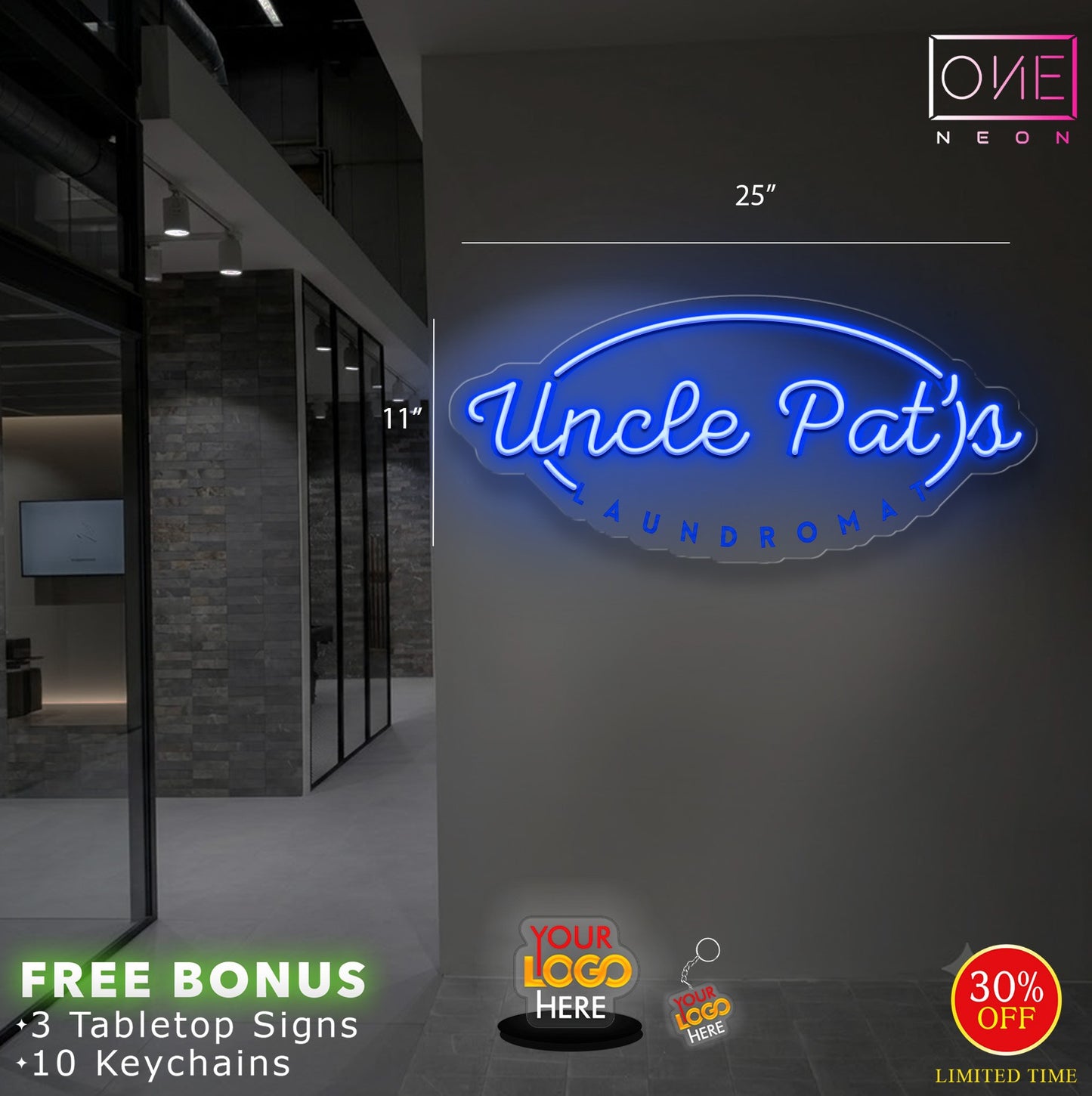 Uncle Pat's | LED Neon Sign