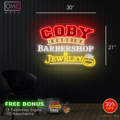 Coby barbershop| Led Neon Sign