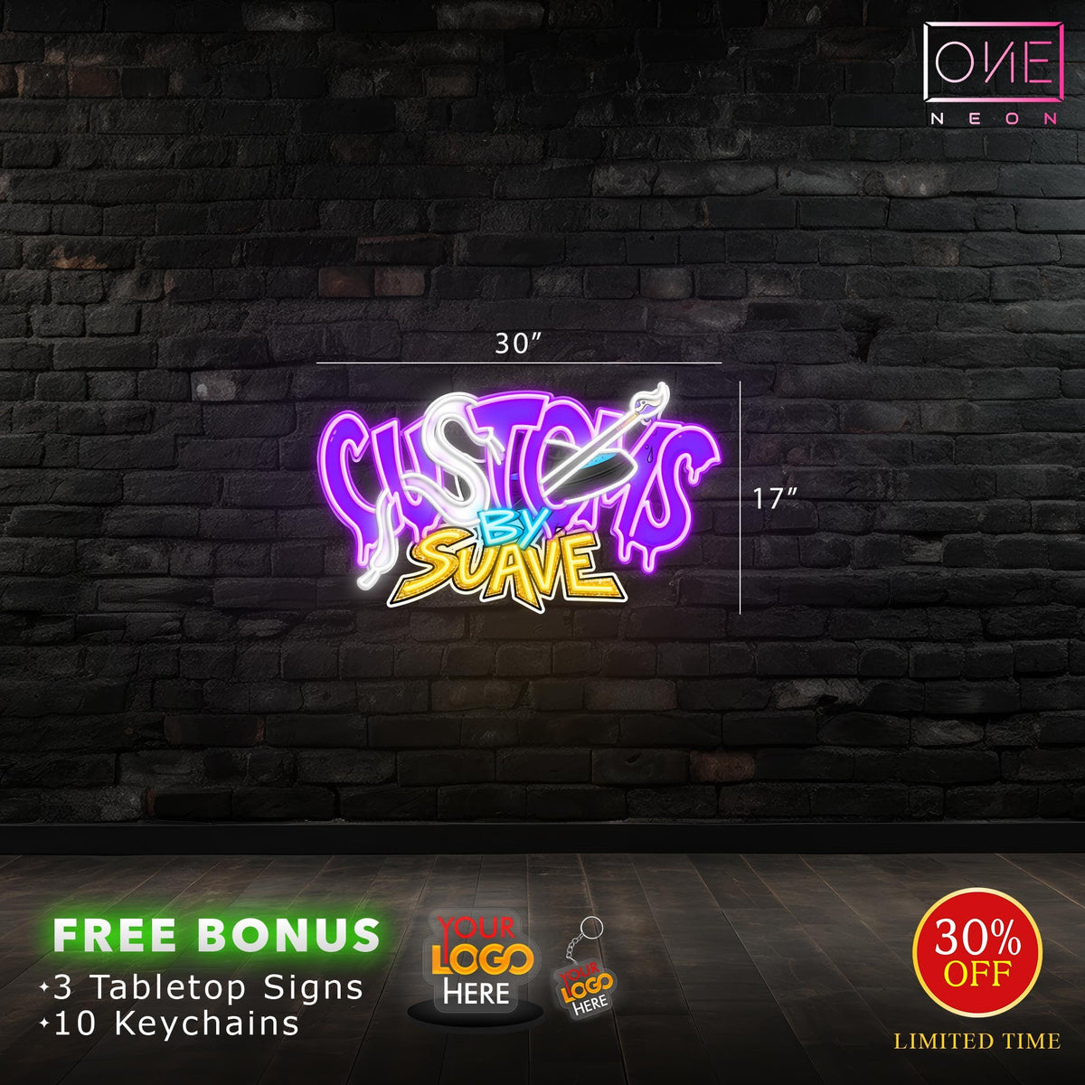 CUSTOMS BY SUAVE | LED Neon Sign