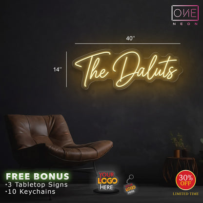 THE DALUTS | LED Neon Sign