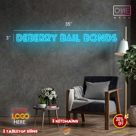 Deberry Bail Bonds | Led Neon Sign