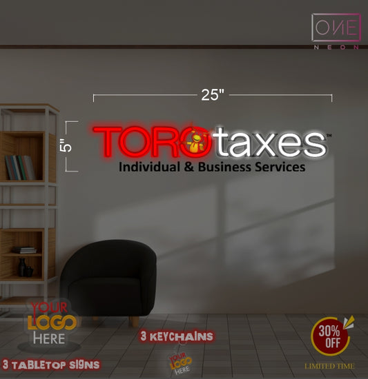 TOROTAXES  | LED Neon Sign