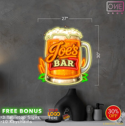 JOE'S BAR | LED Neon Sign