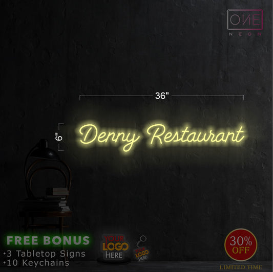 Denny Restaurant | Led Neon Sign