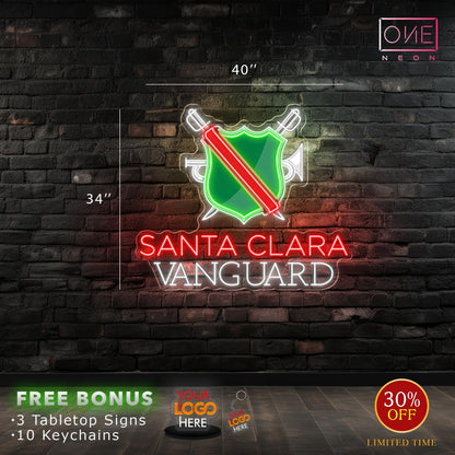 SANTA CLARA VANGUARD  | Led Neon Sign