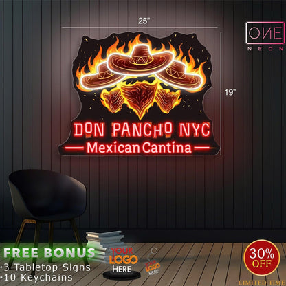 DON PANCHO NYC | 2 Led Neon Signs