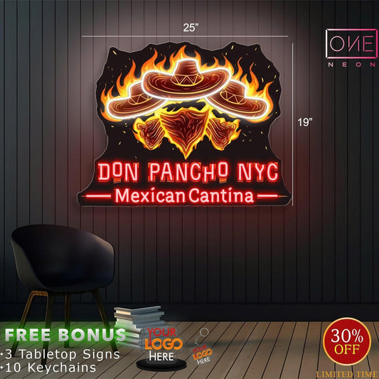 DON PANCHO NYC | 2 Led Neon Signs