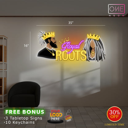 ROYAL ROOTS | Led Neon Sign