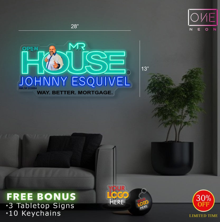 MR HOUSE | LED Neon Sign