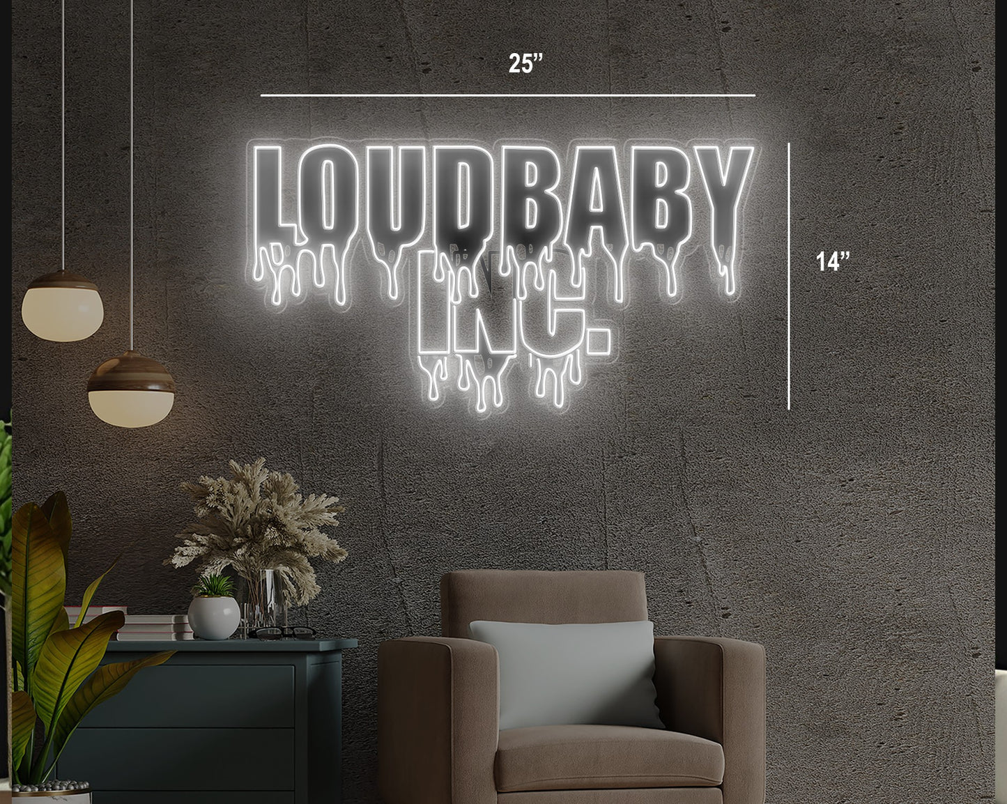 LOUD BABY | LED Neon Sign (2 signs)