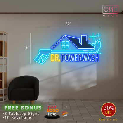 Dr. Powerwash| Led Neon Sign