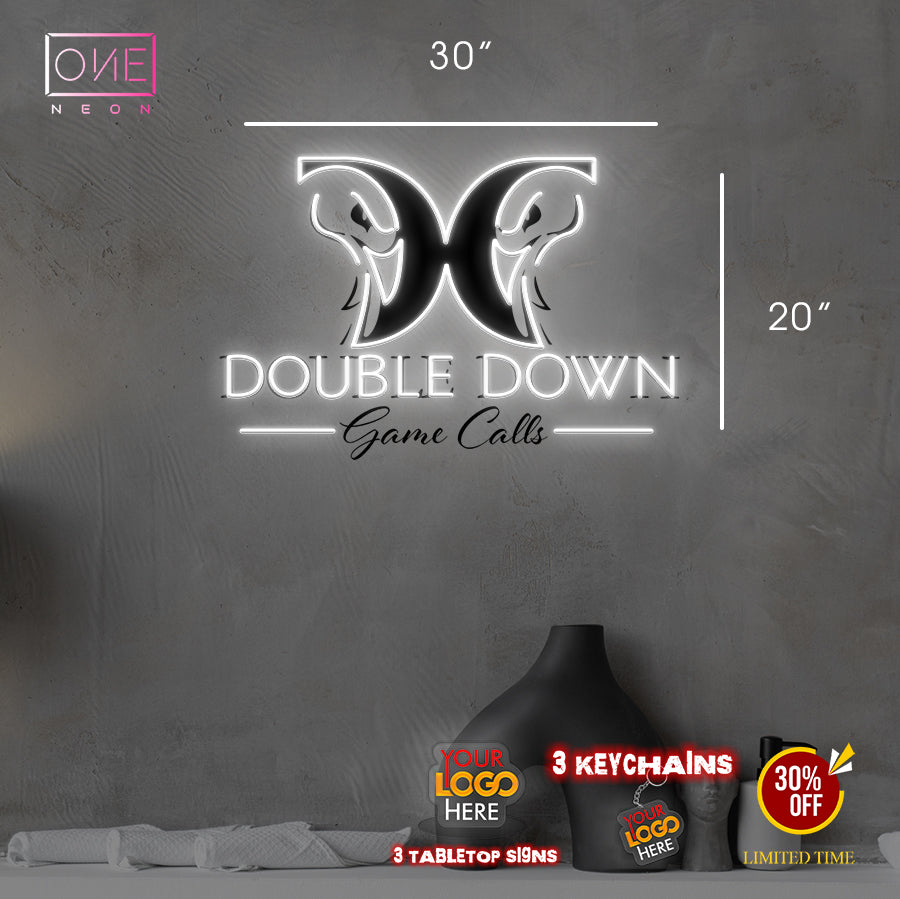 Double down game calls | Led Neon Sign
