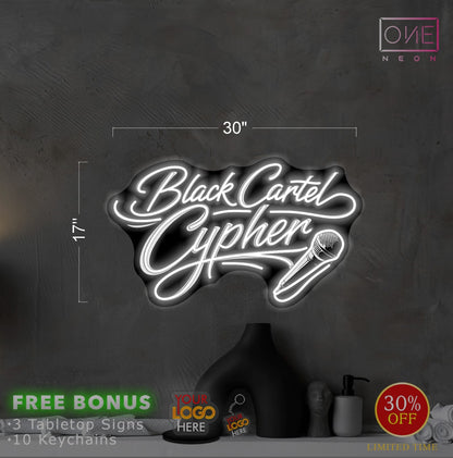 Black cartel joint | Led Neon Sign