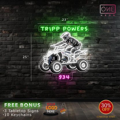 TRIPP POWERS RACING 934 | LED Neon Sign (6 signs)