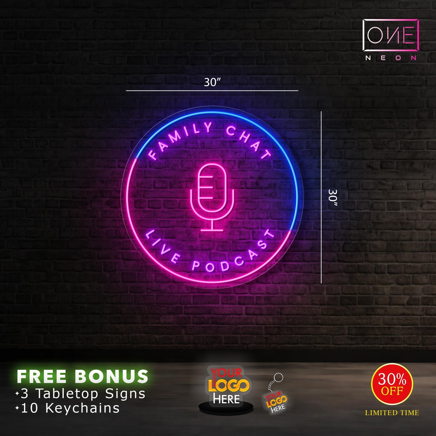 FAMILY CHAT LIVE PODCAST | Led Neon Sign