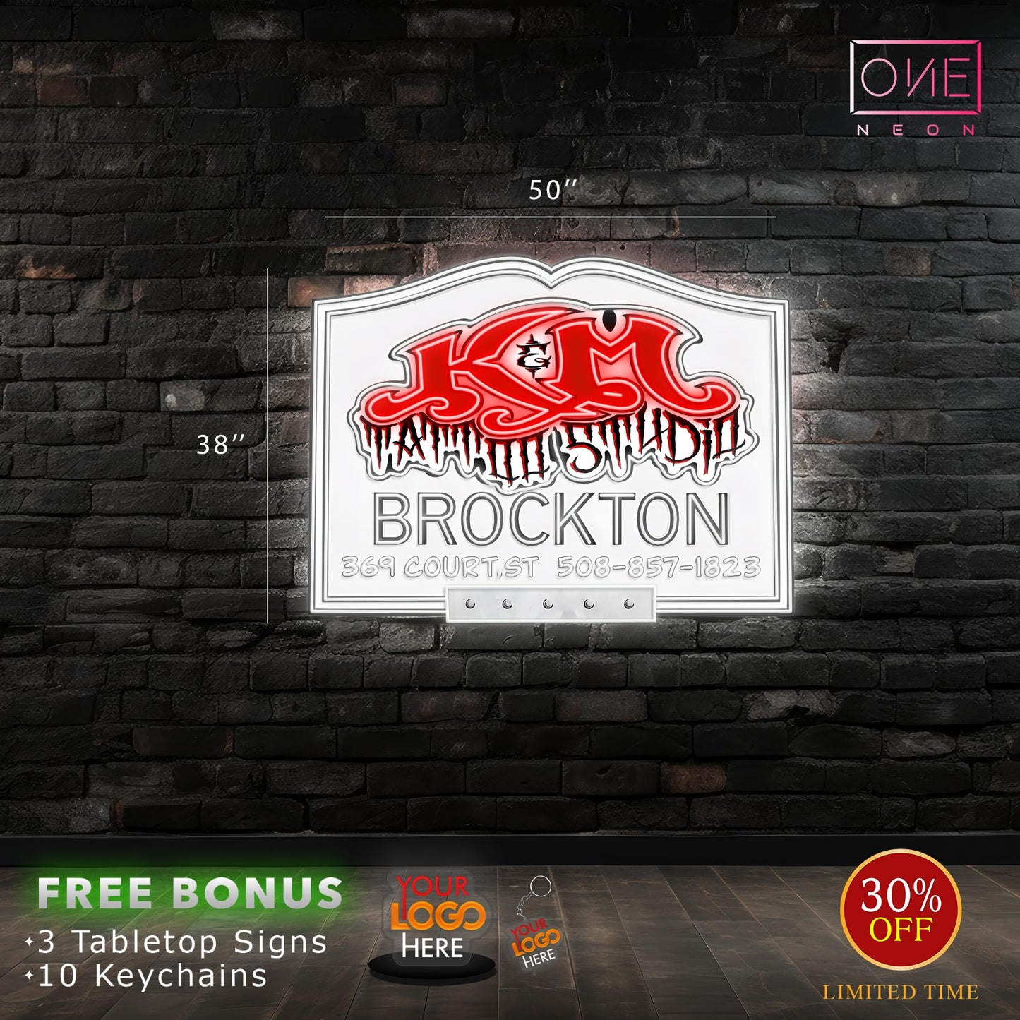 BROCKTON | Led Neon Sign