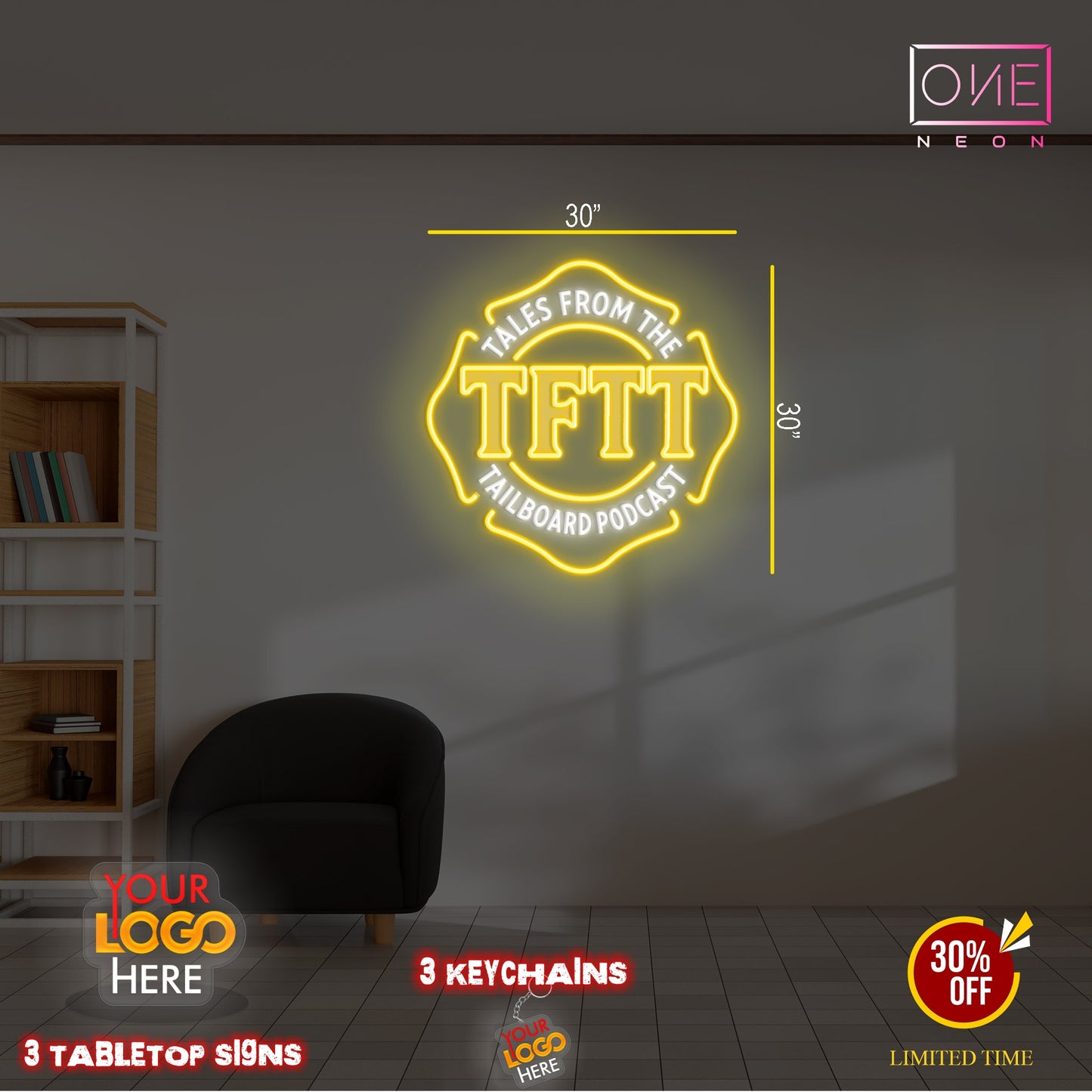 TALES FROM THE TFTT TAILBOARD PODCAST  | Led Neon Sign