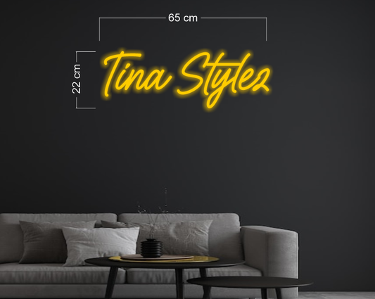 Tina Styles | LED Neon Sign