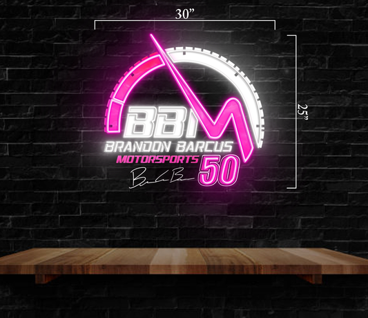 BRANDON BARCUS | LED Neon Sign