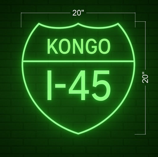 KONGO  | LED Neon Sign