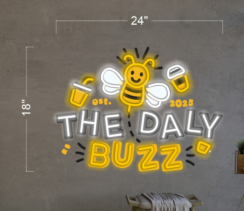 BUZZ & LIQUOR | LED Neon Sign (2 signs)