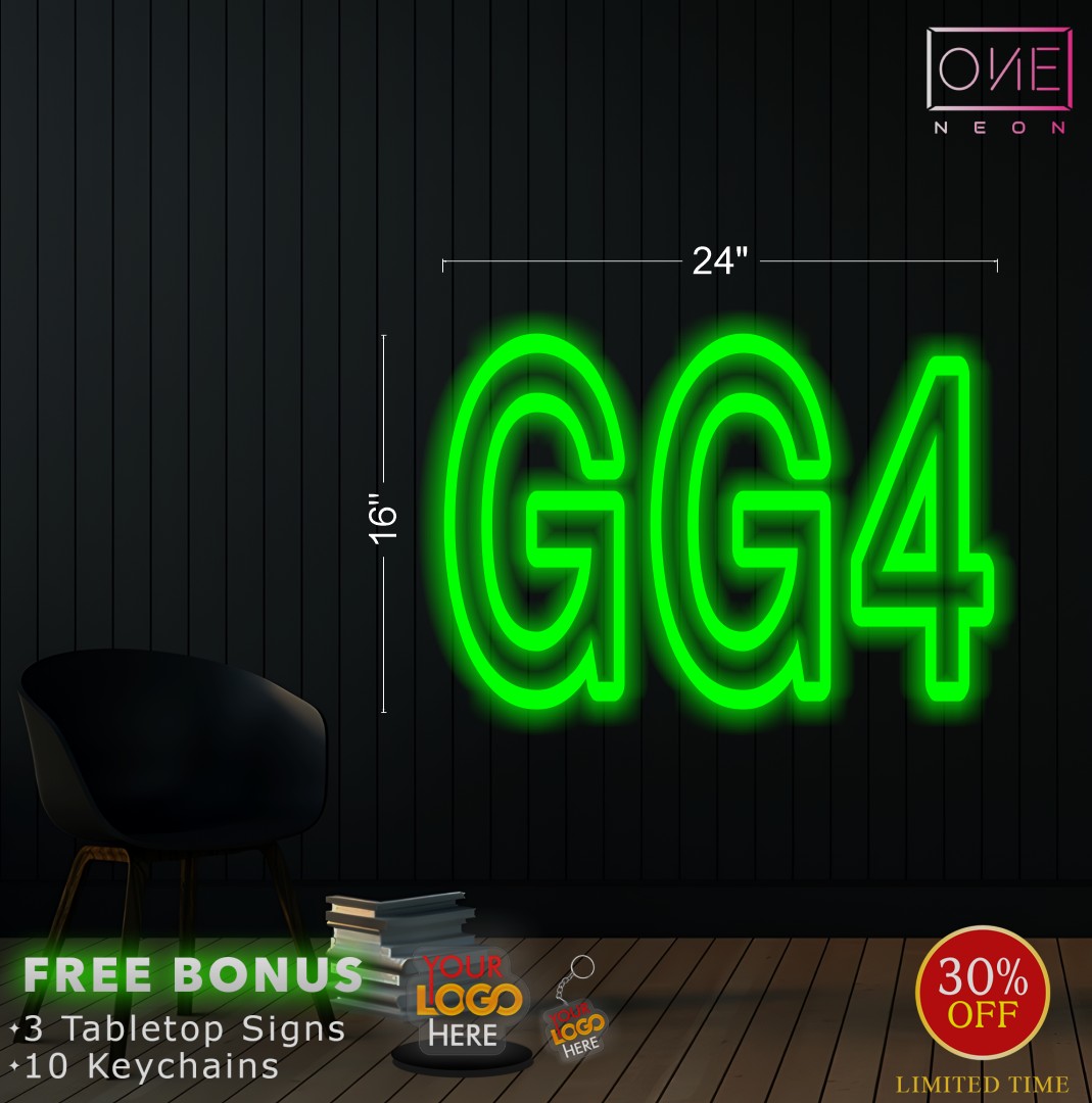 GG4 | LED Neon Sign