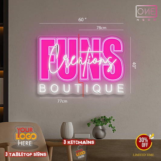 FUNS BOUTIQUE | Led Neon Sign