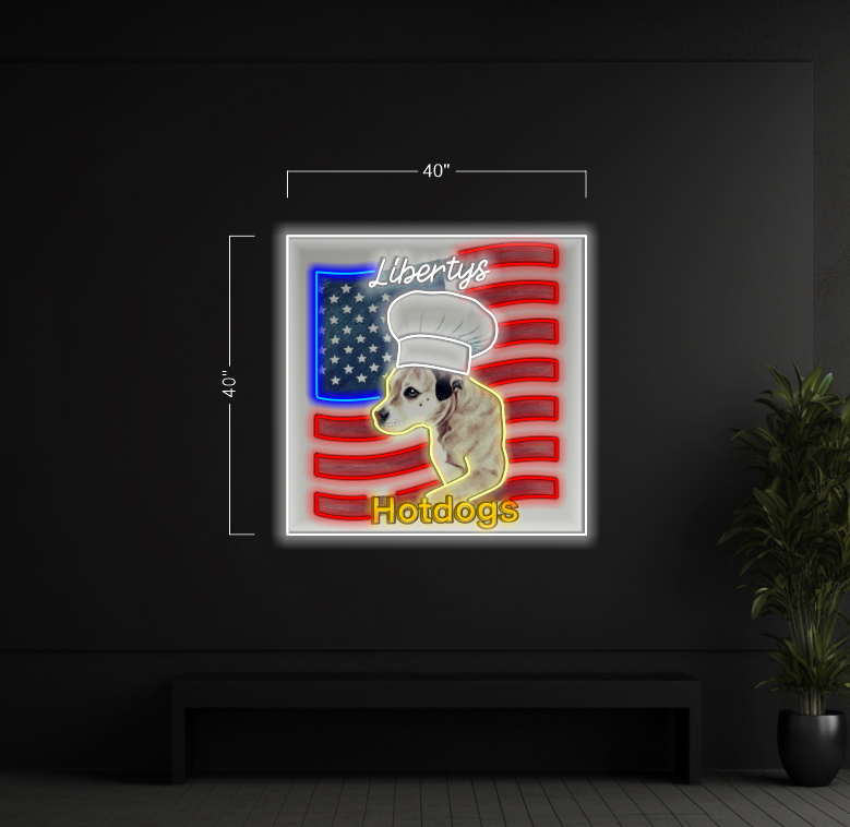 HOTDOGS | LED Neon Sign (waterproof option)